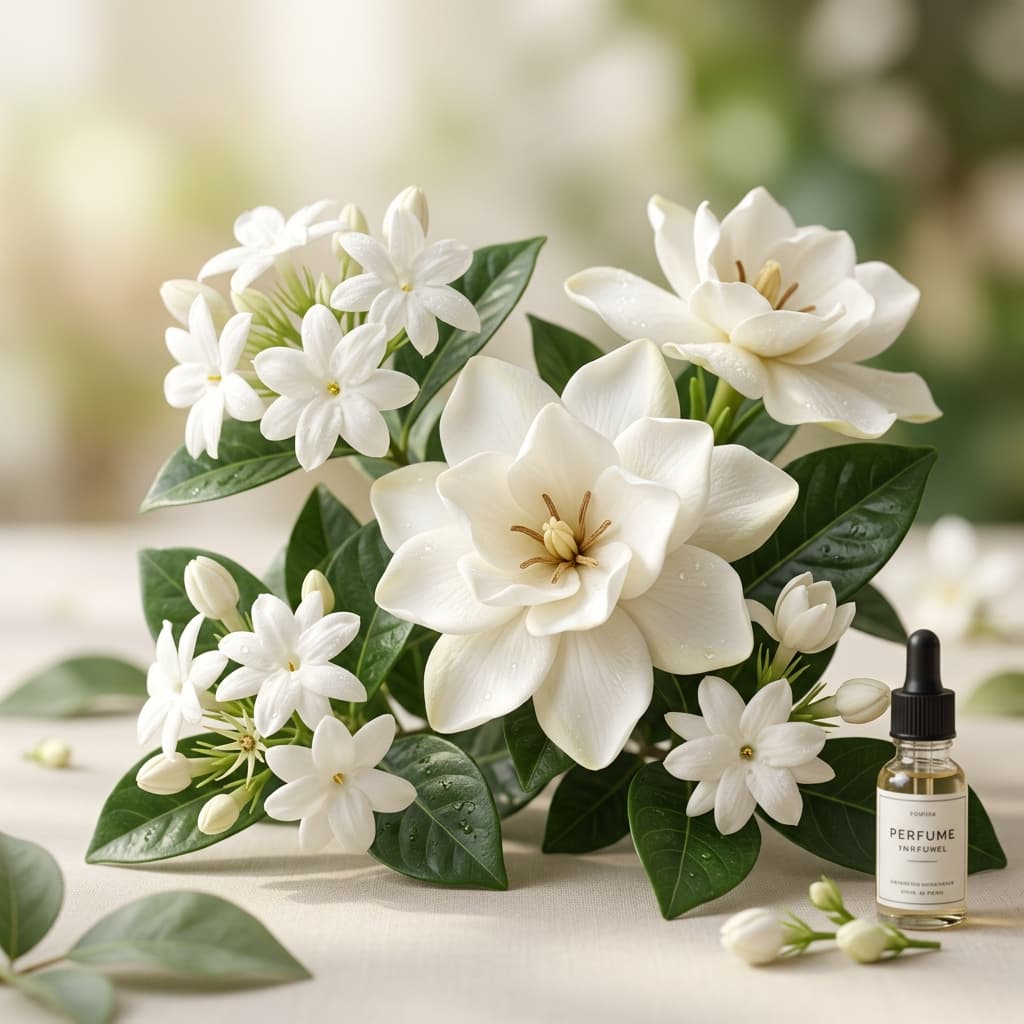 flores blancas