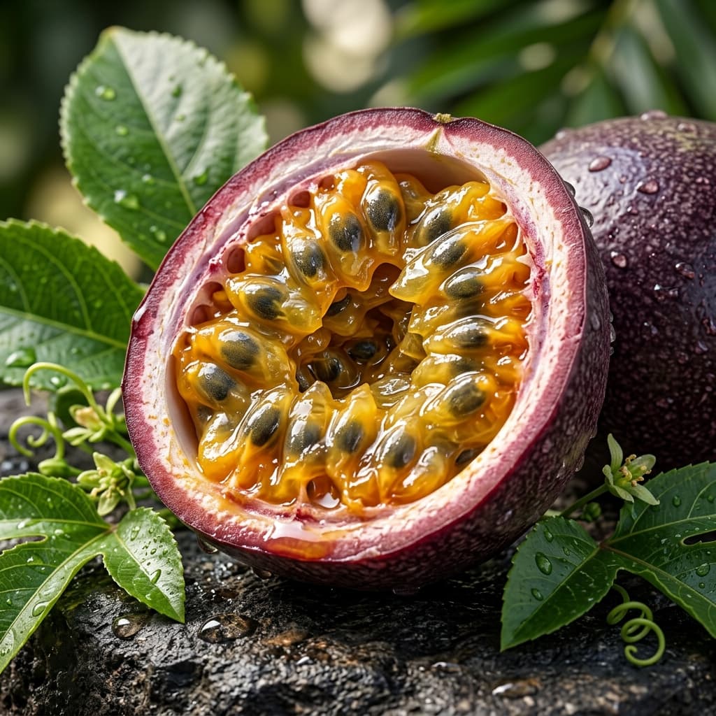maracuyá (fruta de la pasión)
